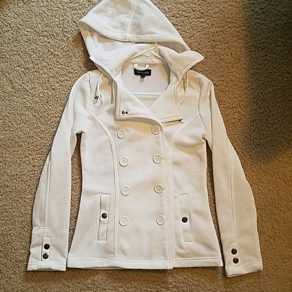 New Look Jackets & Blazers - New Look white coat